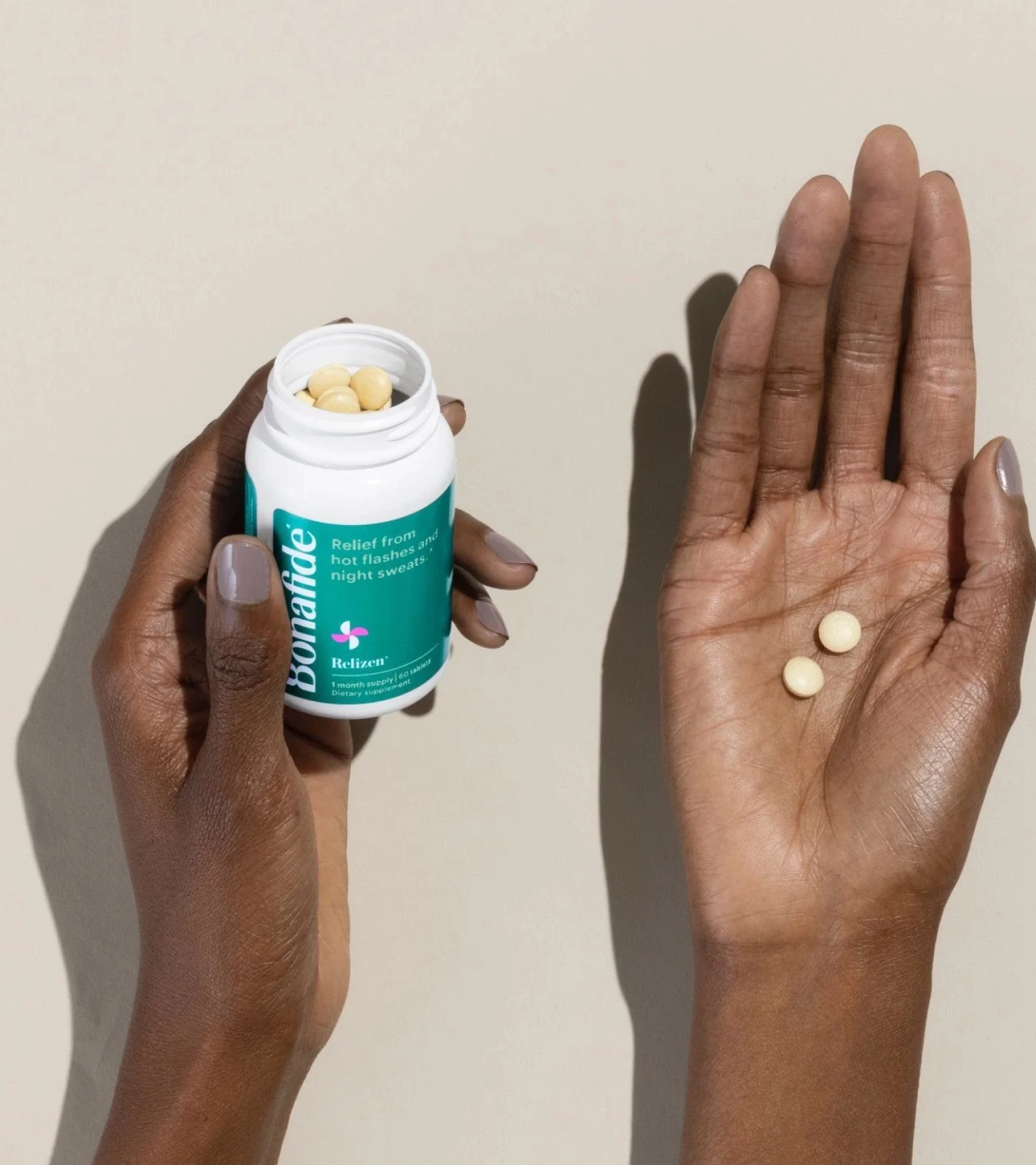 Relizen | Hot Flashes Supplement | Hormone-Free | Bonafide